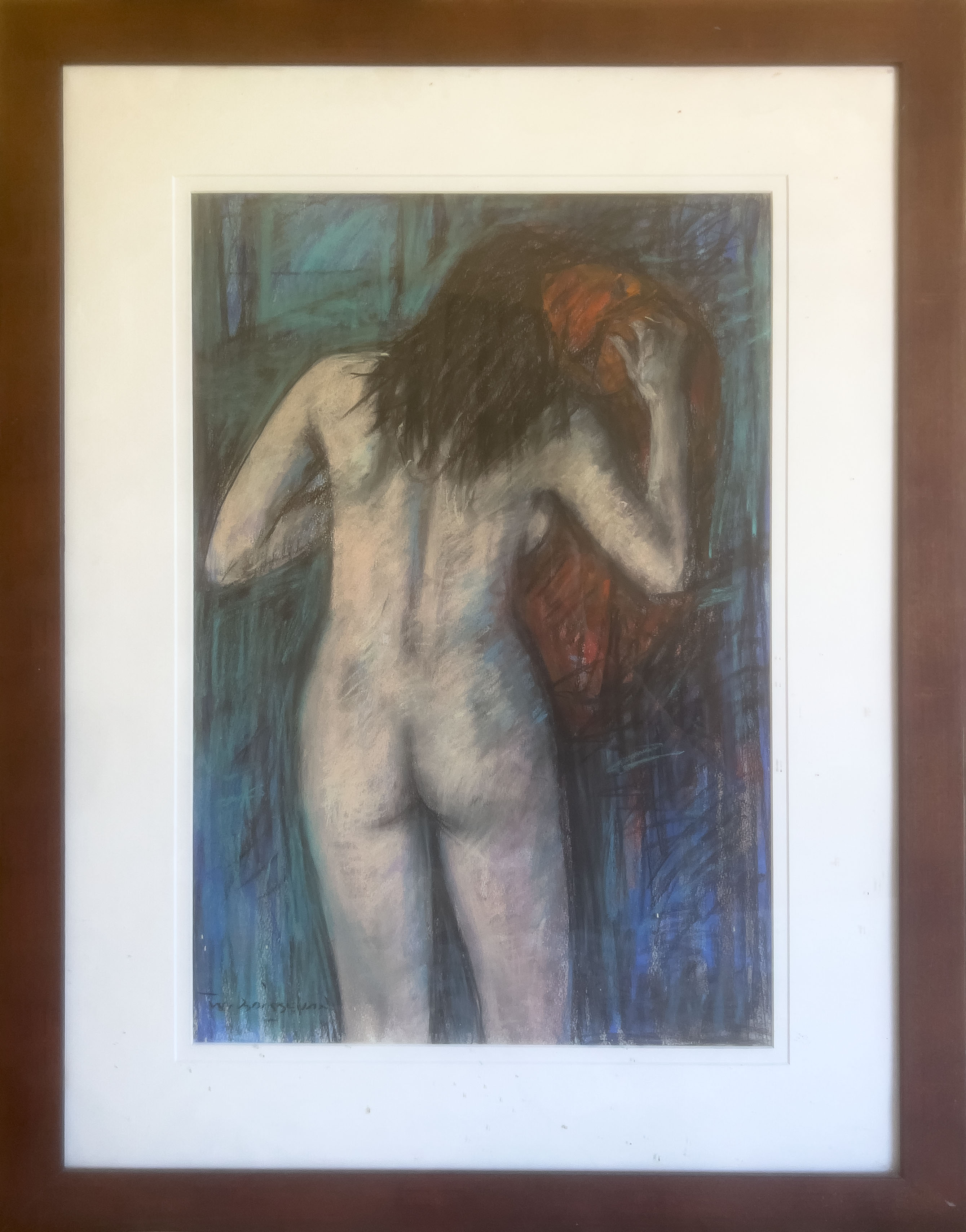 Nude Drying Hair #4 (2015)