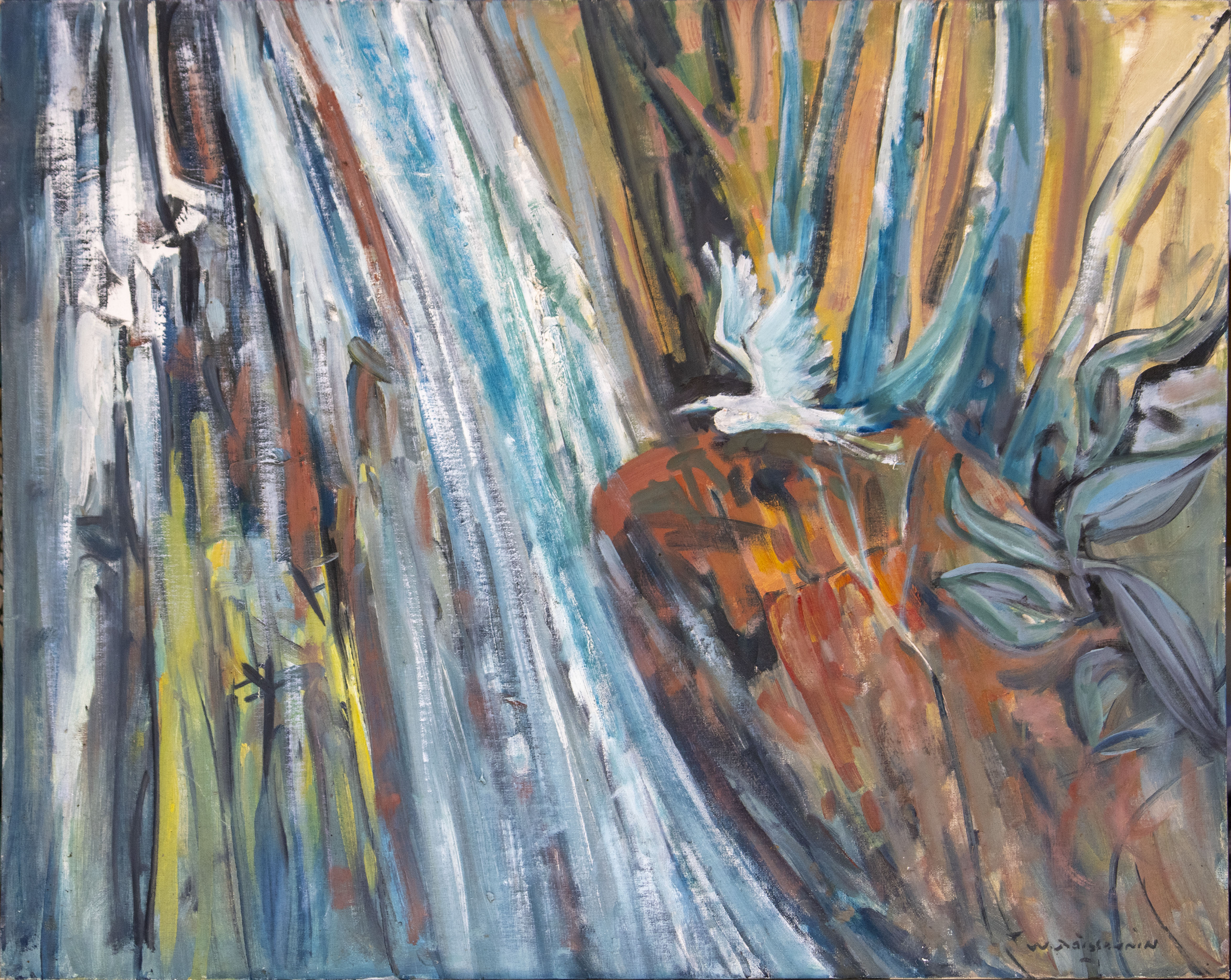 Egret In Flight (2017)
