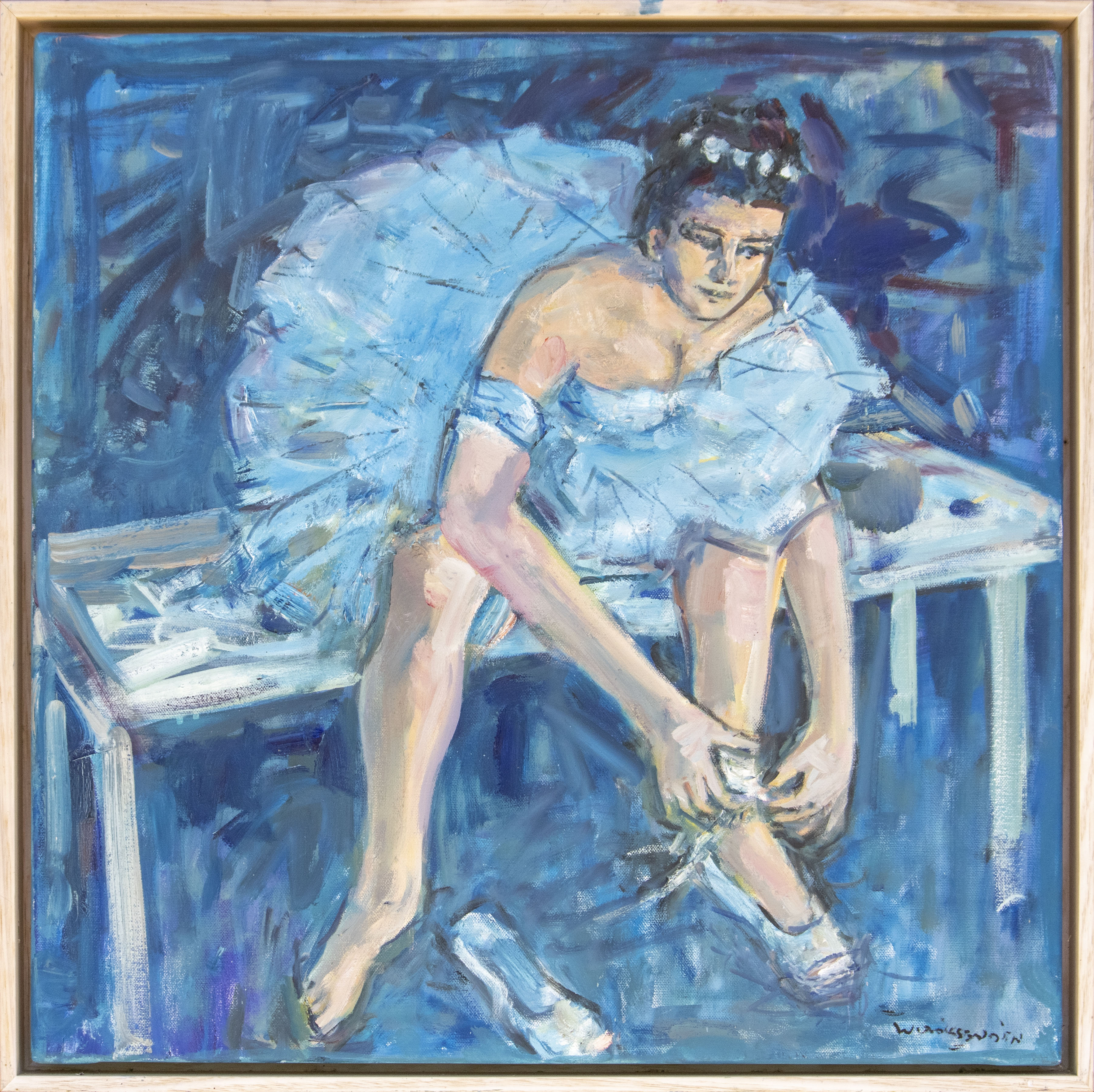 Ballerina Tying Lace (2020)